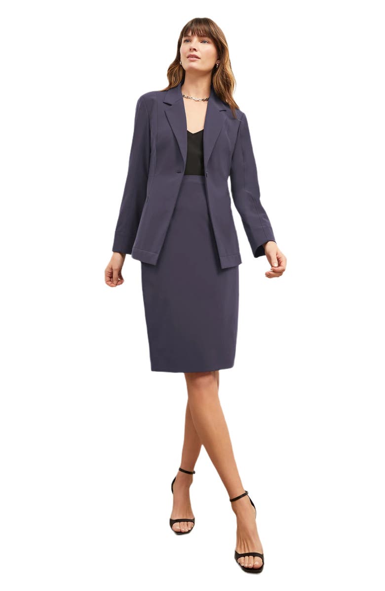 M.M.LaFleur Moreland Travel Blazer, Alternate, color, Cool Charcoal