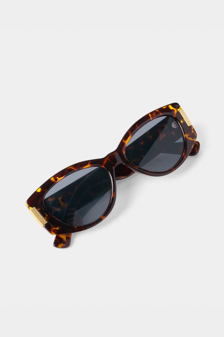 Rimini Sunglasses in Dark Tortoiseshell, Alternate, color, Dark Tortoiseshell