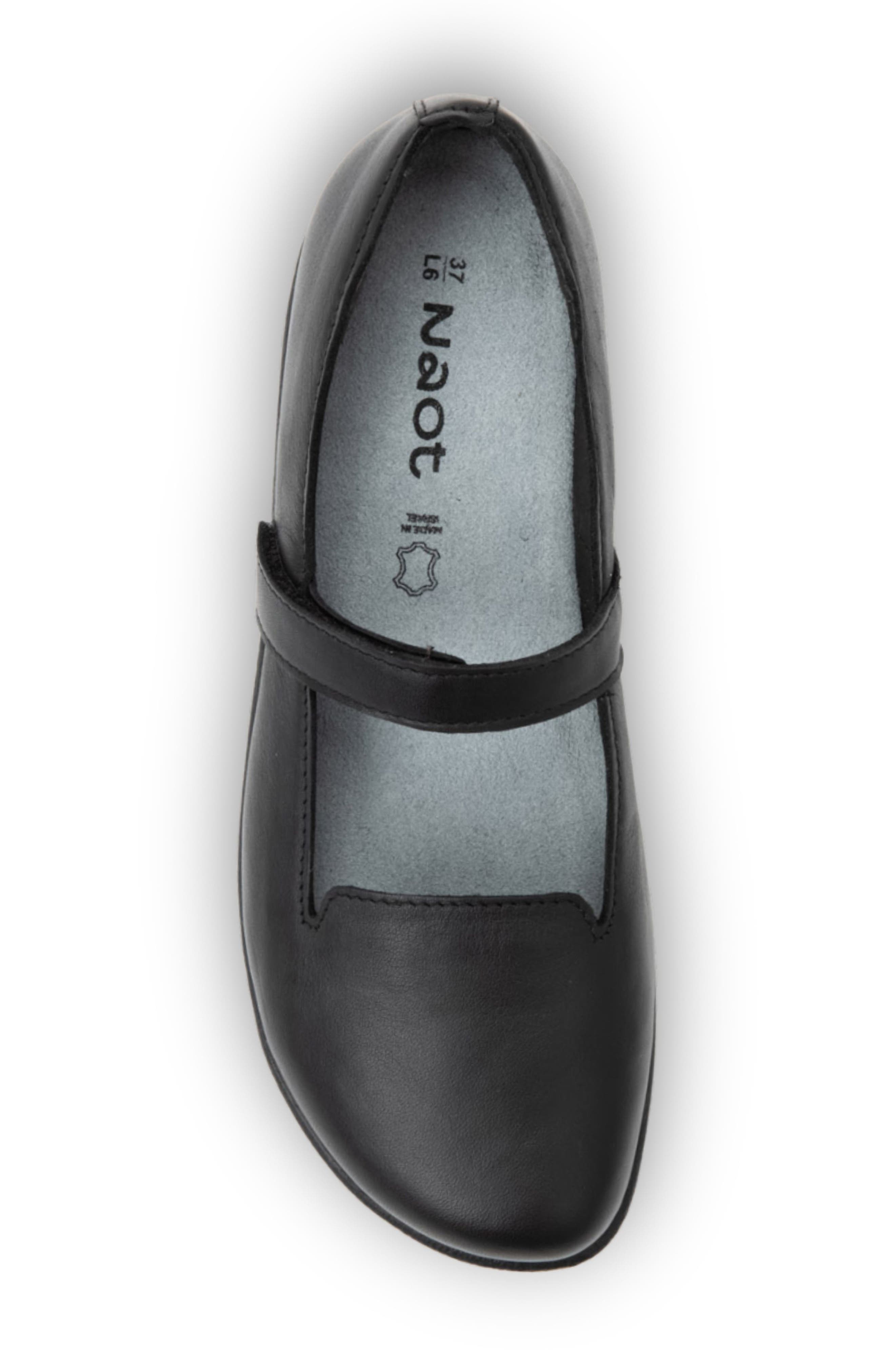 Naot Purini Mary Jane Flat, Alternate, color, Black Jet Leather