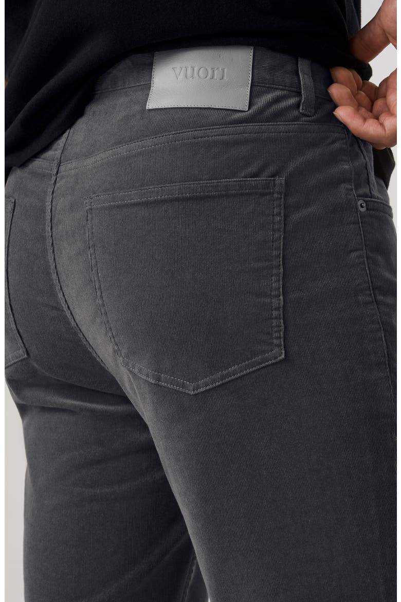 Optimist 5-Pock Cord Pants, Alternate, color, CHARCOAL