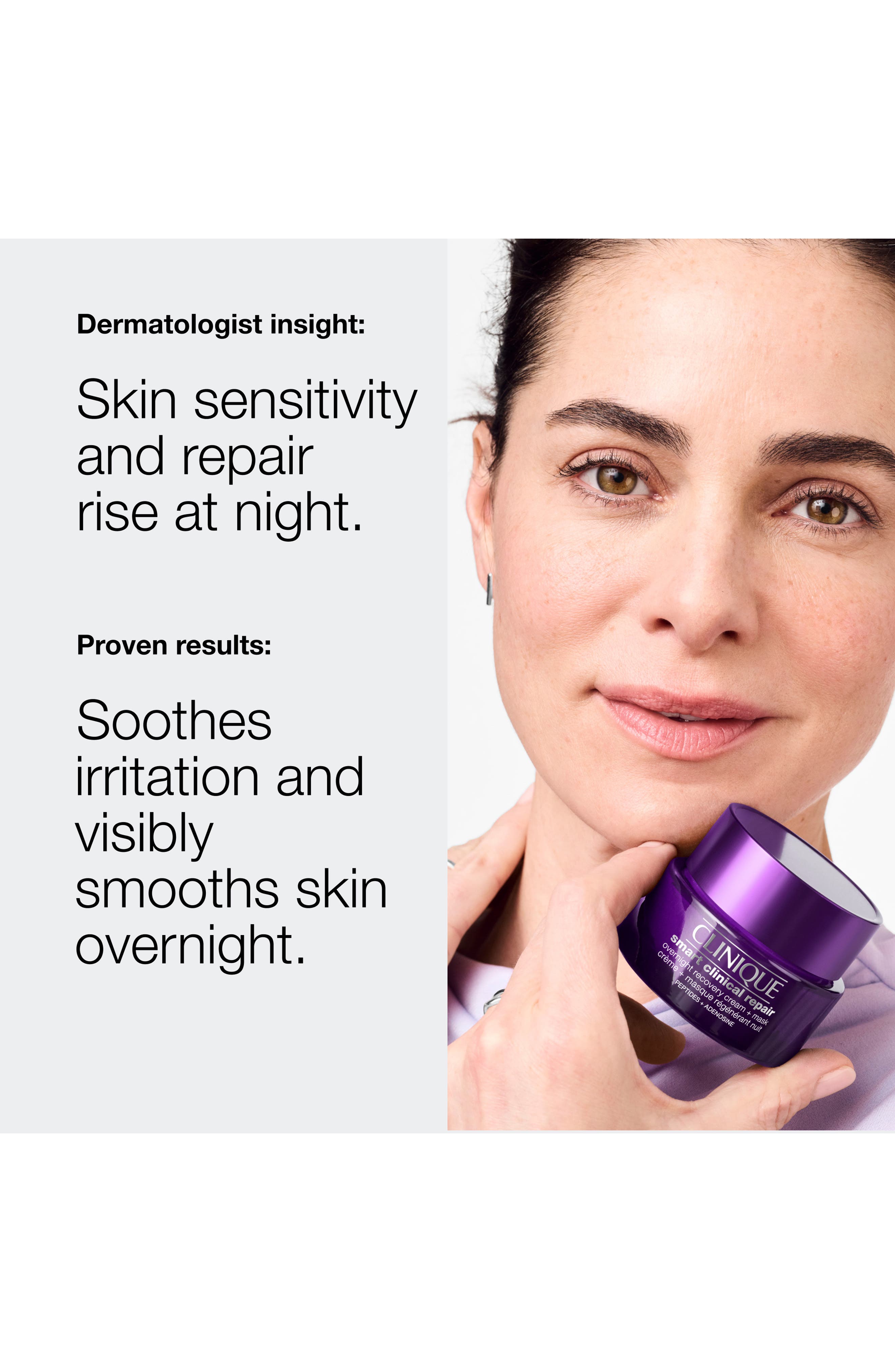 Smart Clinical Repair™ Overnight Recovery Face Cream + Mask (Women