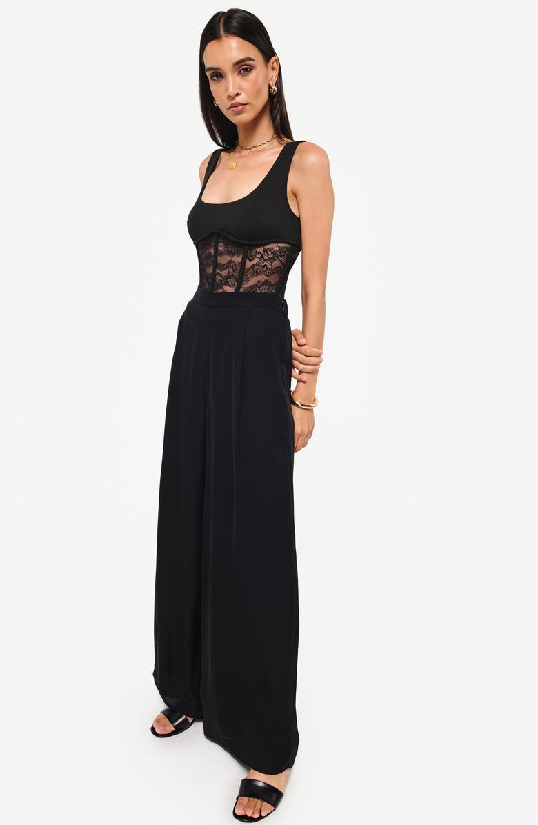 CAMI NYC Macaria High Waist Silk Pants, Alternate, color, 