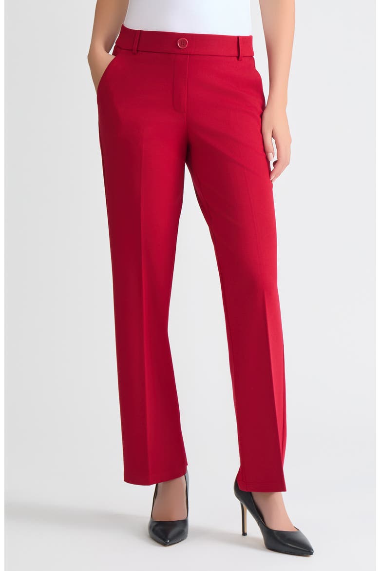 Pull-On Flare Pants, Main, color, FIRE RED