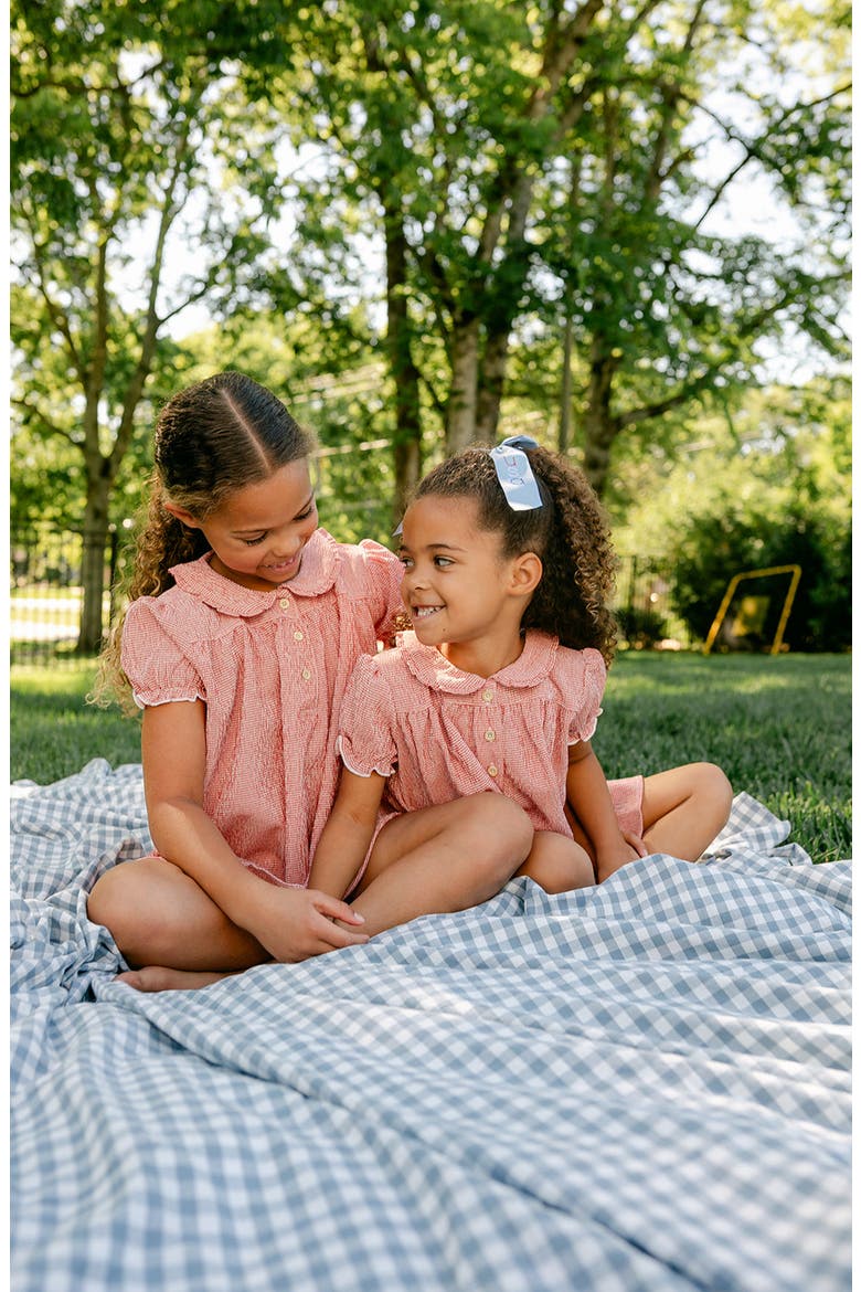 Libby Dress, Alternate, color, Red Gingham