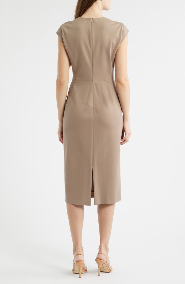 BOSS Dulisa Sheath Dress, Alternate, color, Basalt