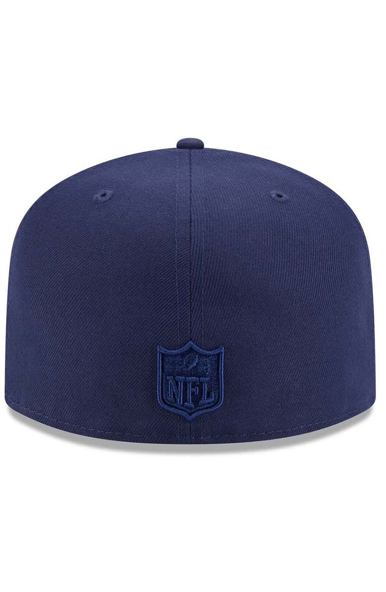 New Era Men's New Era Navy Dallas Cowboys Color Pack A-Frame 59FIFTY Fitted Hat, Alternate, color, Navy