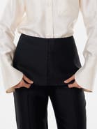 Alas Silk-wool Mini Skirt
