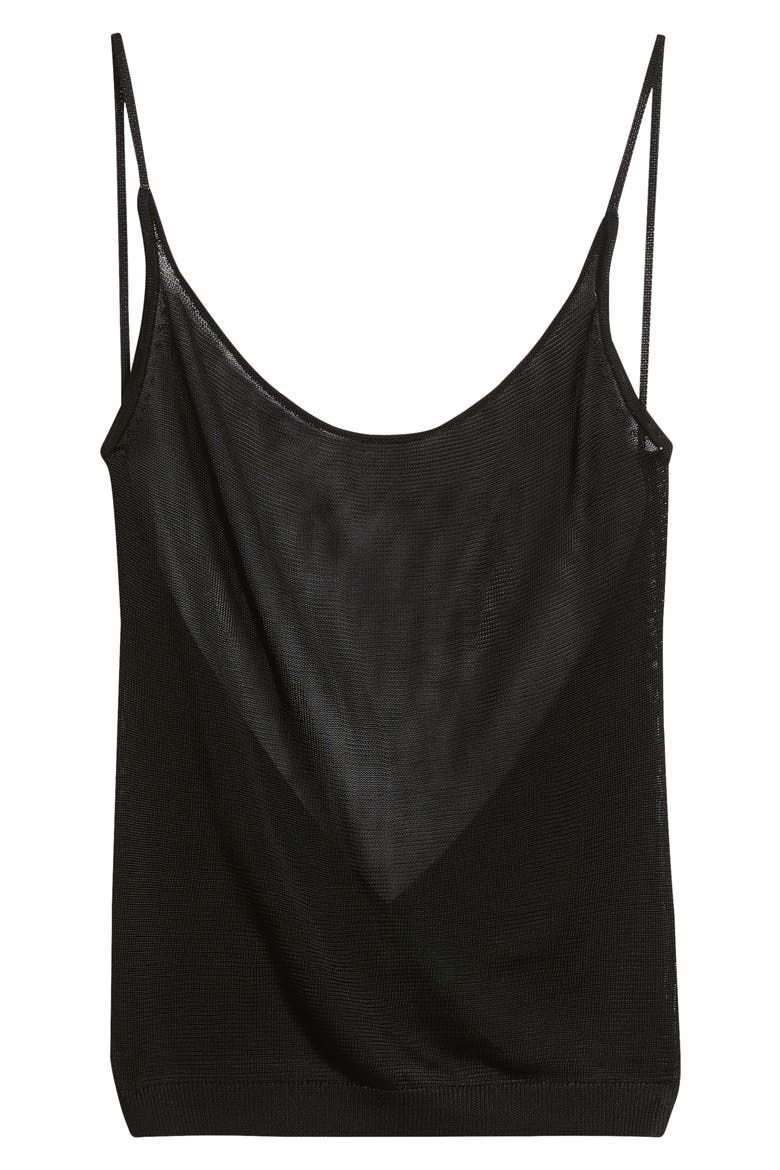 Kipling Backless Viscose Tank, Alternate, color, BLACK