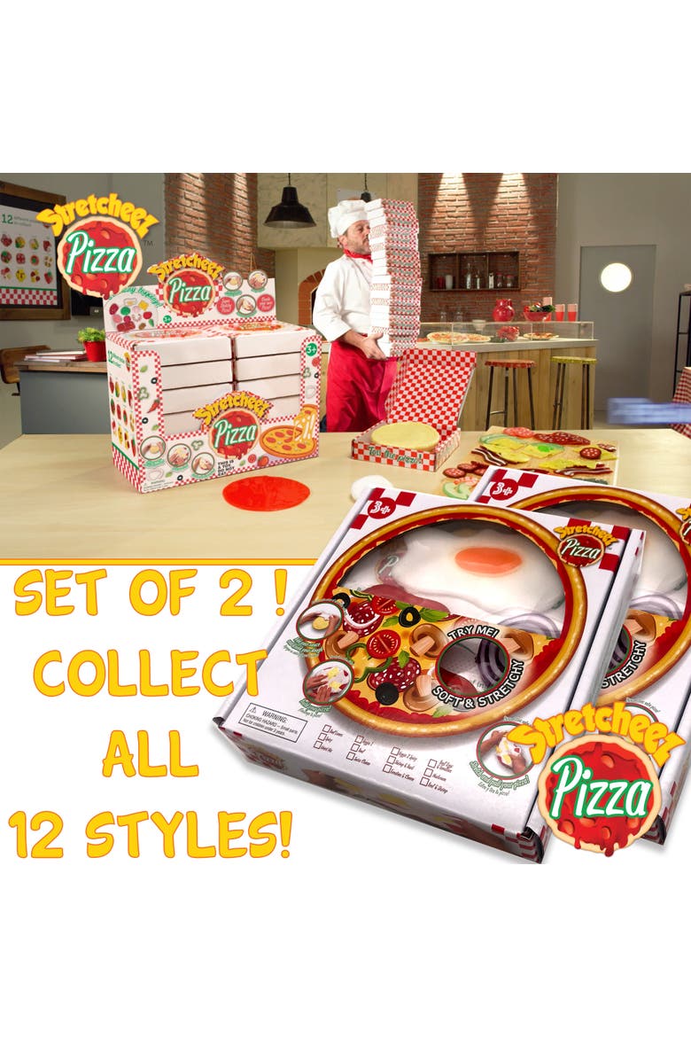 Pizza 2 Pack, Surprise Styles & Toppings, Alternate, color, Multicolored