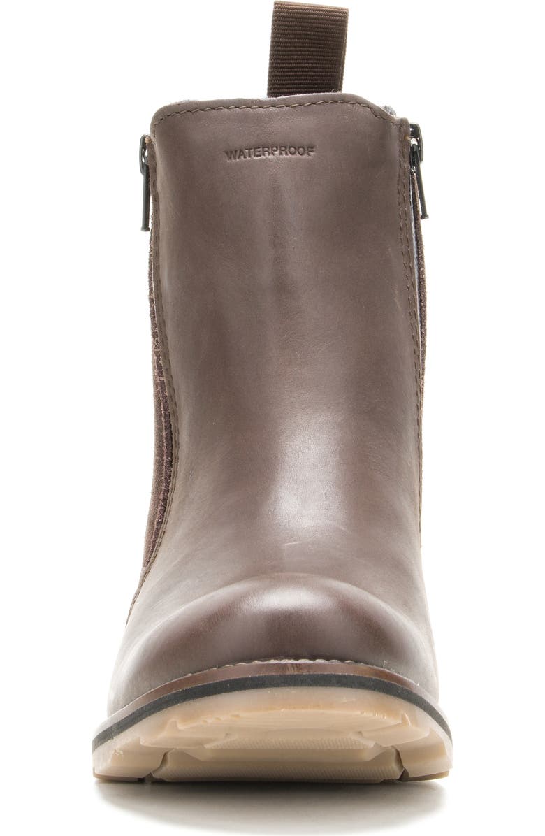 Kamik Isabellalo Waterproof Ankle Boot, Alternate, color, Dark Brown