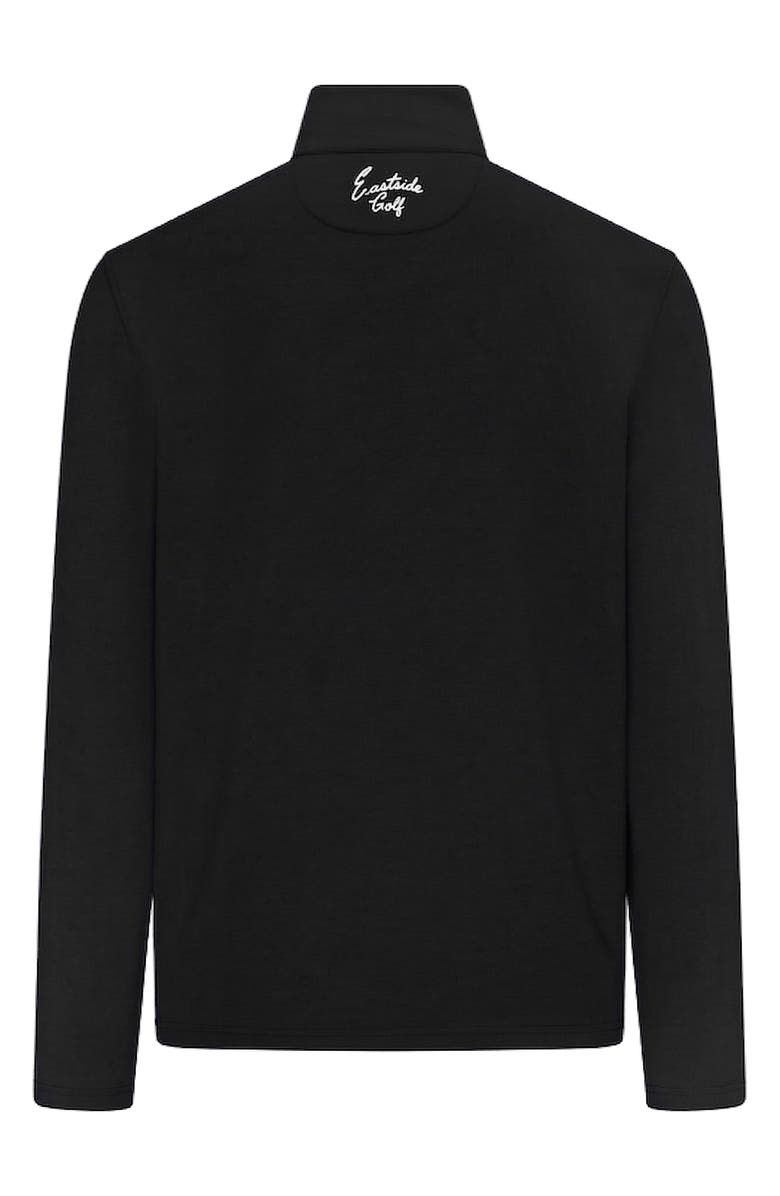 Eastside Golf Signature Quarter Zip Pullover, Alternate, color, Black