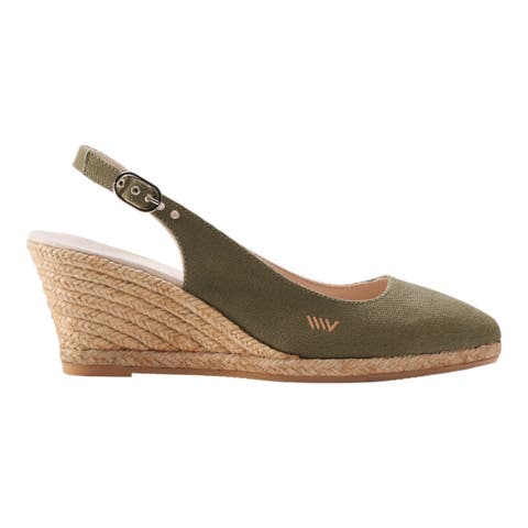 Palomera Canvas Espadrille Wedges
