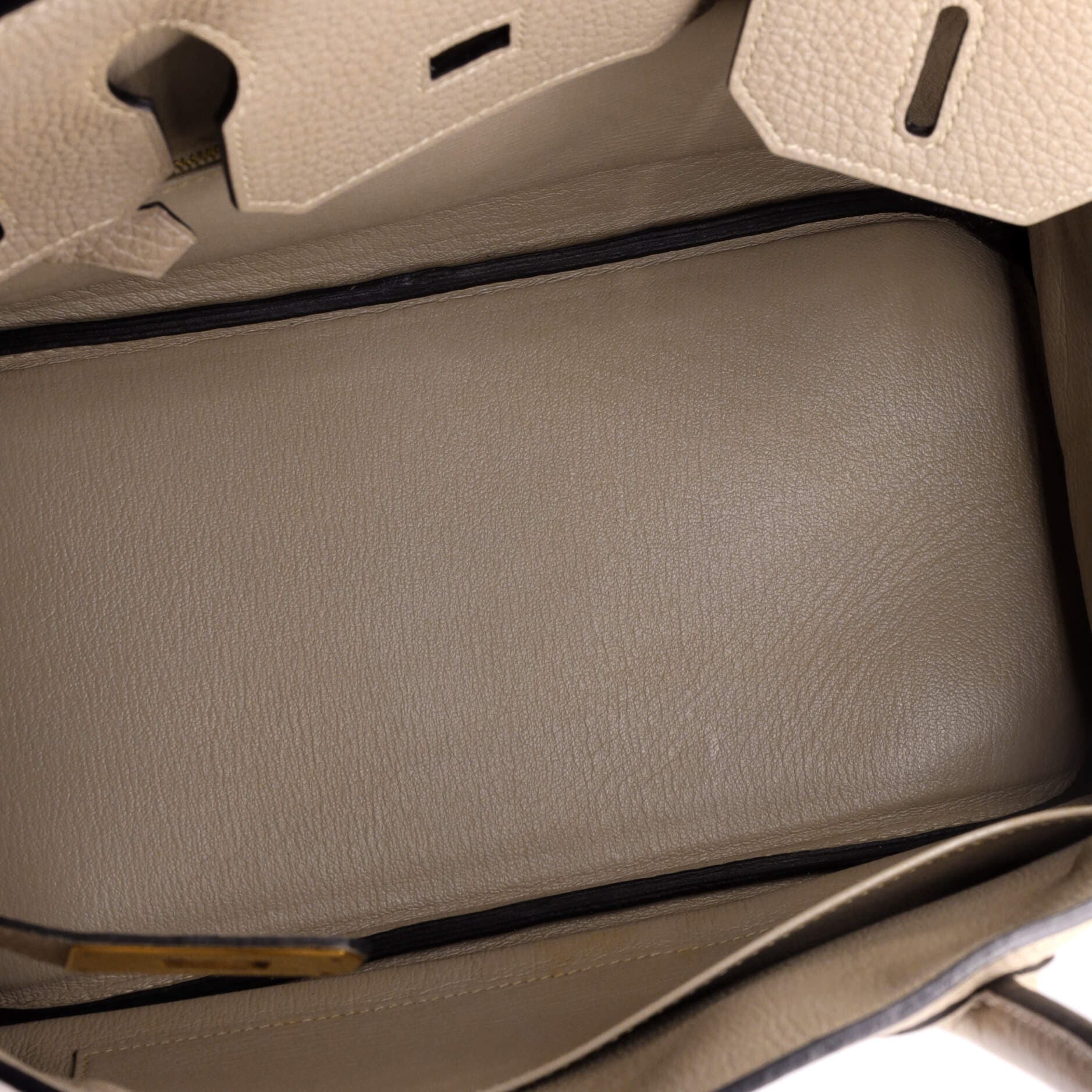 Birkin Handbag Grey Togo with Gold Hardware 30, Alternate, color, Grey