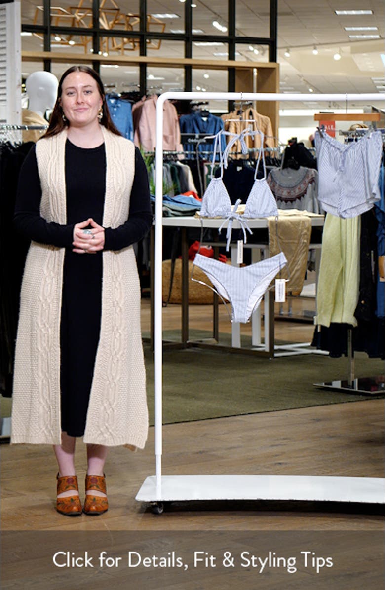 Euro Row Bikini Top, sales video thumbnail