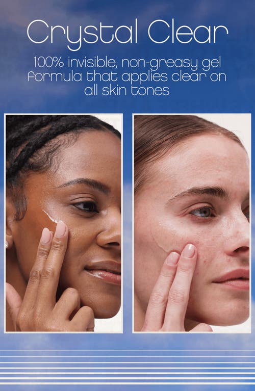 Vacation Invisible Face Sunscreen Gel Broad Spectrum Spf 50 In No Color