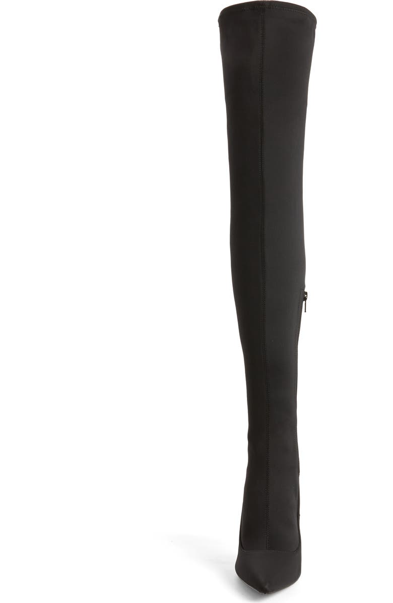 Topshop Bellini Stiletto Over the Knee Boot, Alternate, color,