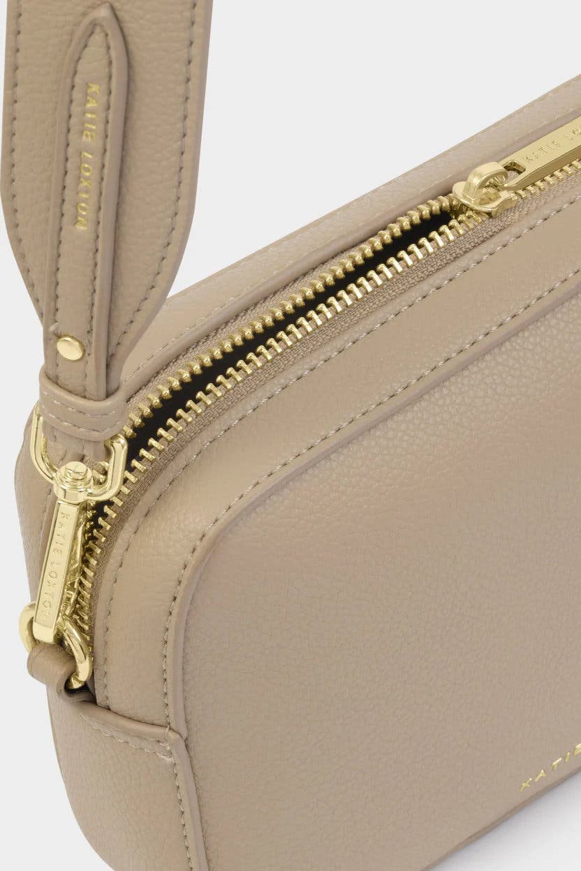 Katie Loxton Avery Small Crossbody Bag in Light Taupe, Alternate, color, Light Taupe
