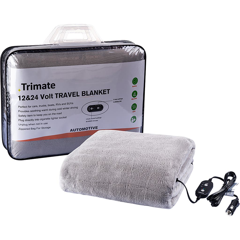 Trimate Electric Car Heating Blanket in Gray  product