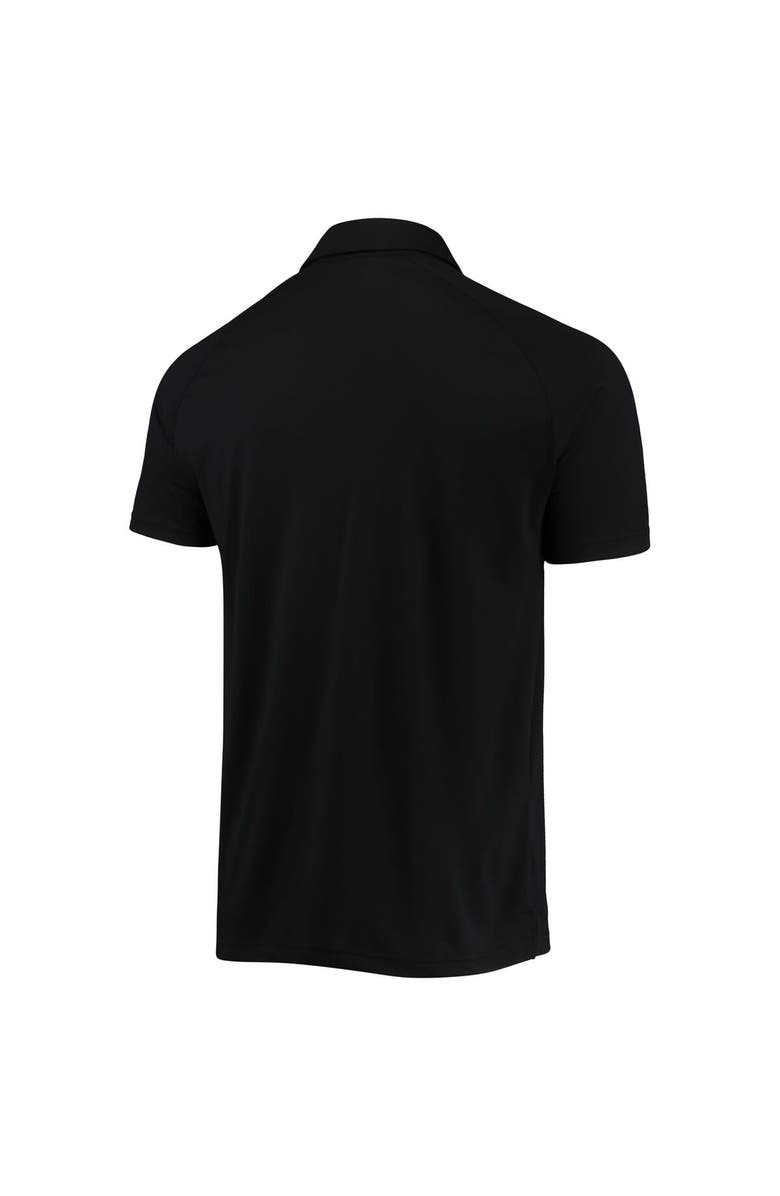 LEVELWEAR Men's Levelwear Black Chicago Cubs Sector Raglan Polo, Alternate, color, Black