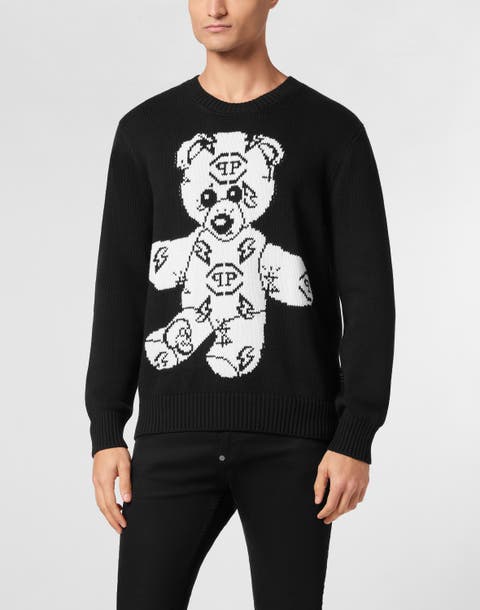 Pullover Round Neck Teddy Men