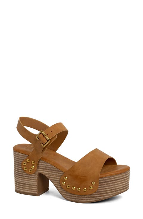 Gia Ankle Strap Platform Sandal (Women)