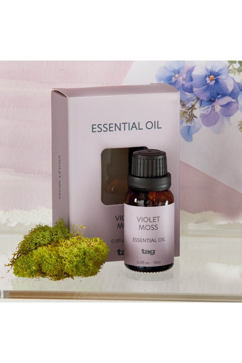 Violet Moss Essential Oil Home Fragrance for Everyday Use, Alternate, color, Purple