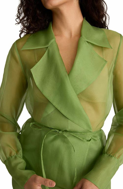 REBECCA TAYLOR REBECCA TAYLOR ORGANZA WRAP SHIRT