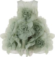 Tulleen Floral Blooming Flowers Dress