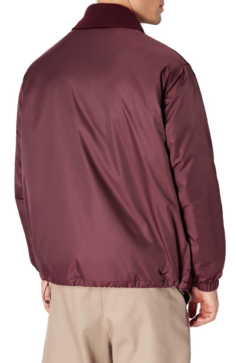 Armani Exchange Mixed Media Shacket, Alternate, color, 