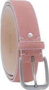 Ghurka Handcrafted in Italy Genuine suede leather belt