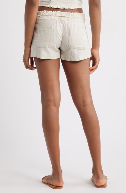 Roxy Oceanside Cotton Drawstring Shorts