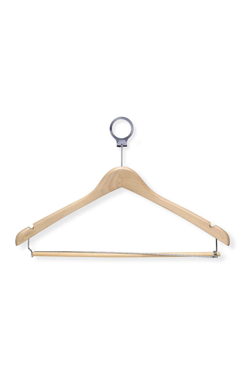 HONEY-CAN-DO 24-Pack Maple Hotel Hangers, Main, color, 