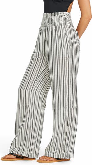 Billabong New Waves Stripe Wide Leg Pants | Nordstrom