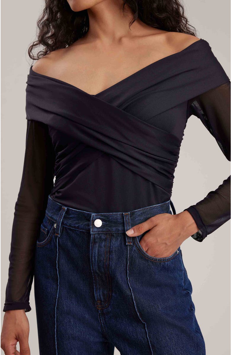 Anne Fontaine Davis T-Shirt, Alternate, color, Black