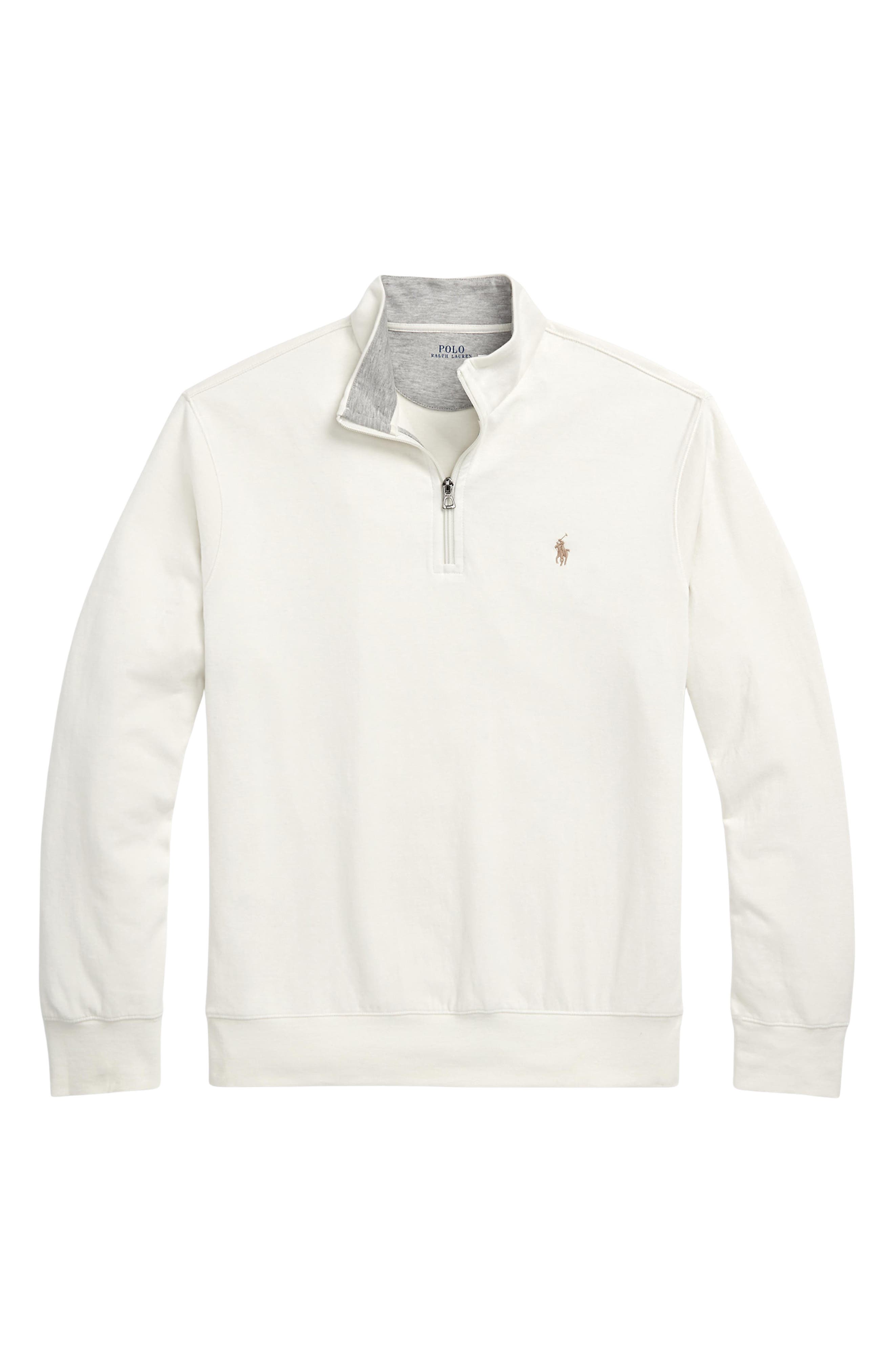Lux Heathered Quarter Zip Pullover (Men) | Nordstrom