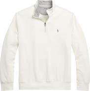 Polo Ralph Lauren Luxury Jersey Quarter Zip Pullover