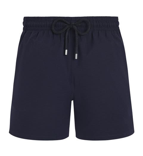 Men Micro-Perforated Ultra-Light and Packable Swim Trunks Solid