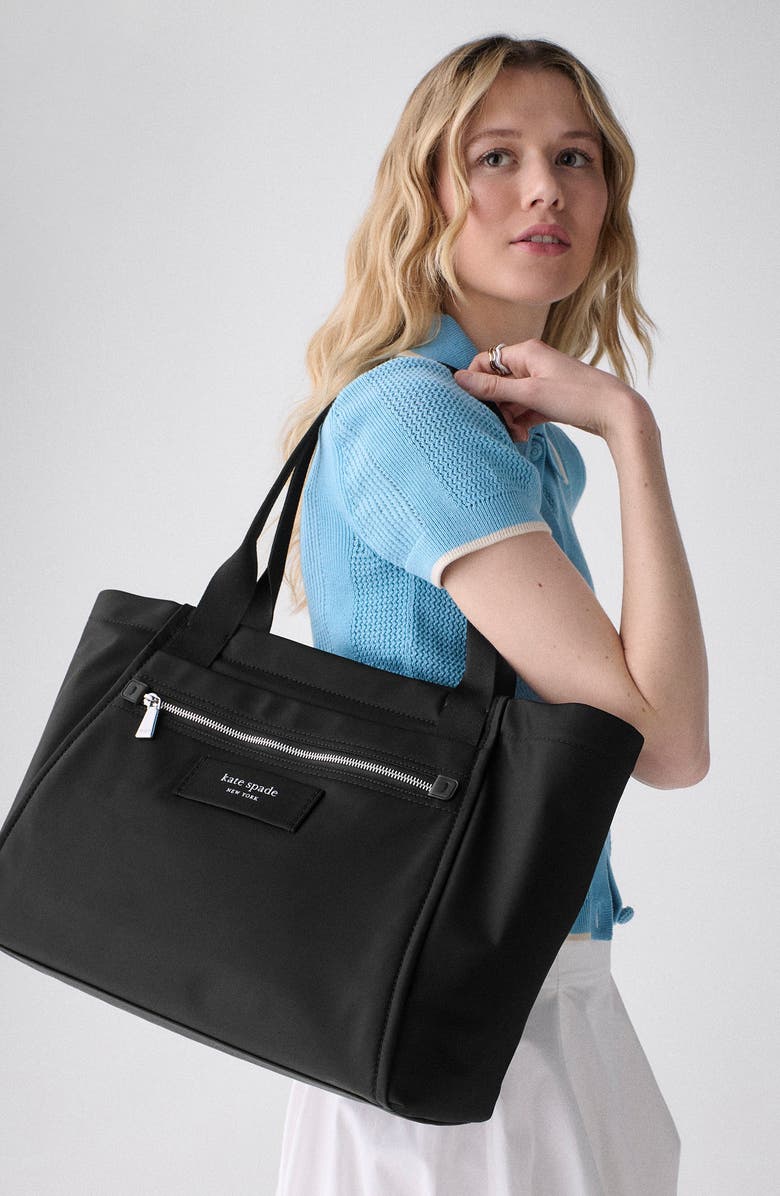 Kate Spade New York large dash canvas tote, Alternate, color,
