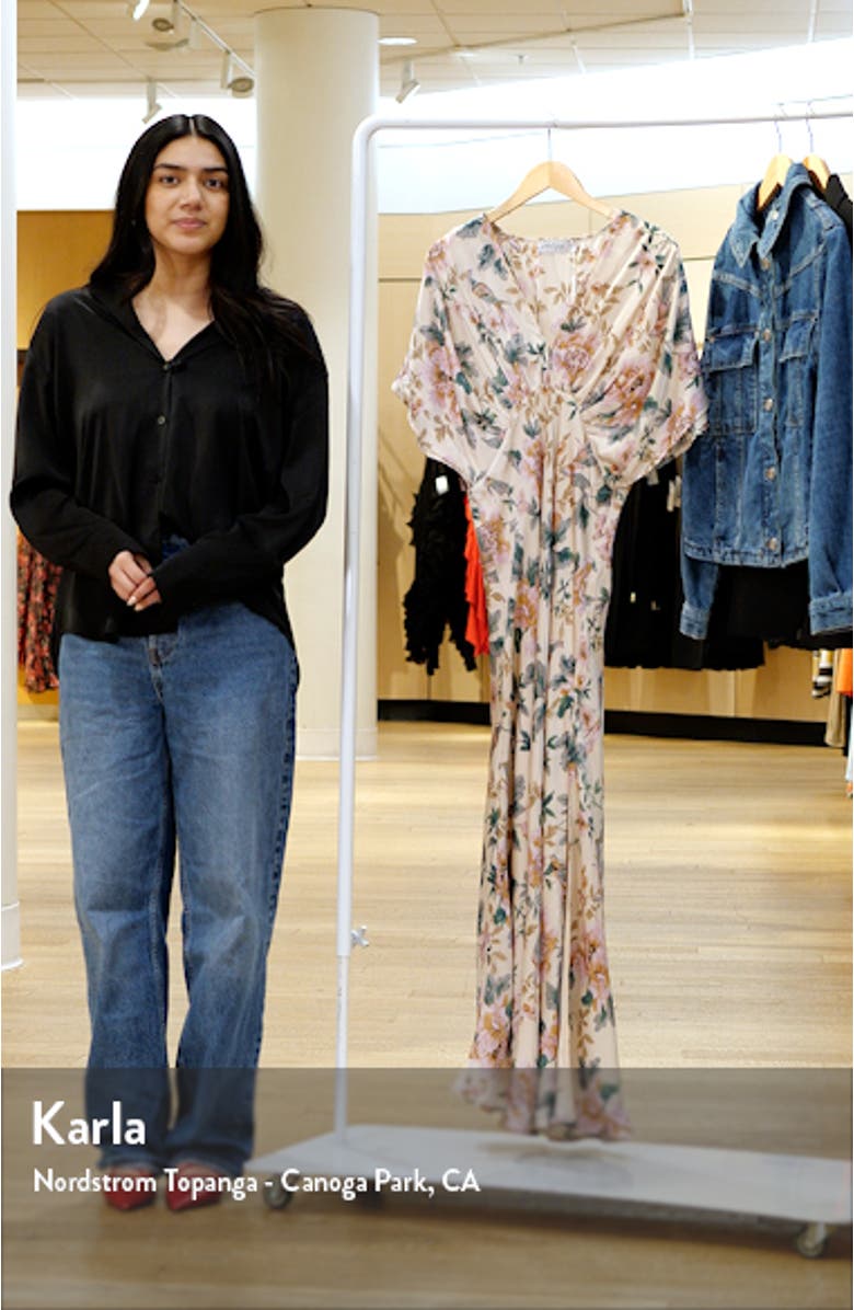 Collared Midi Wrap Dress, sales video thumbnail