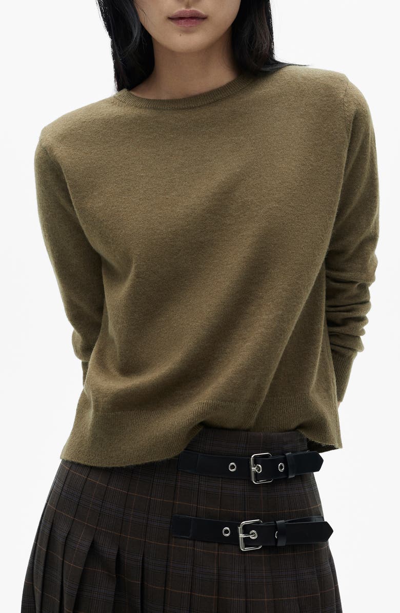 MANGO Crewneck Sweater, Main, color, 