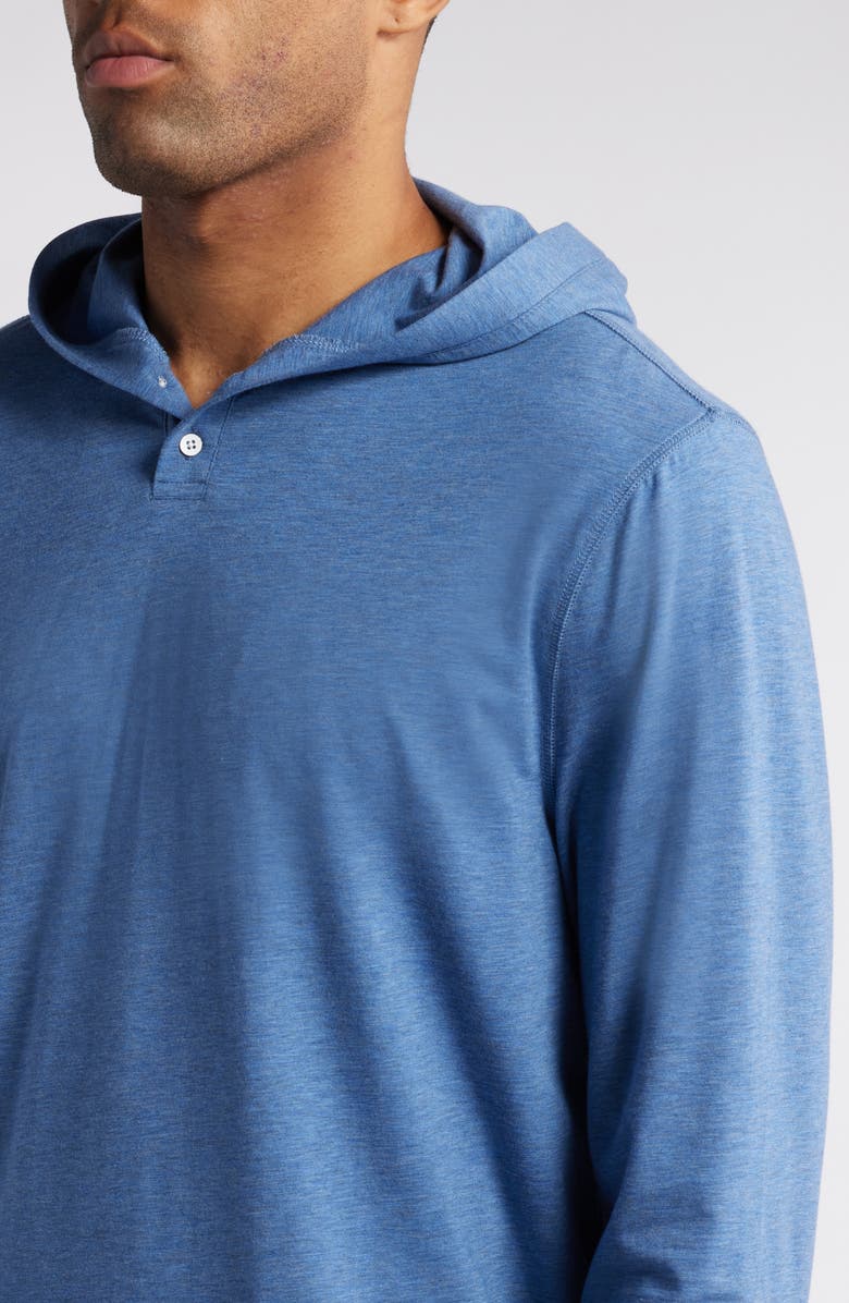 johnnie-O Woodley Henley Hoodie, Alternate, color, 