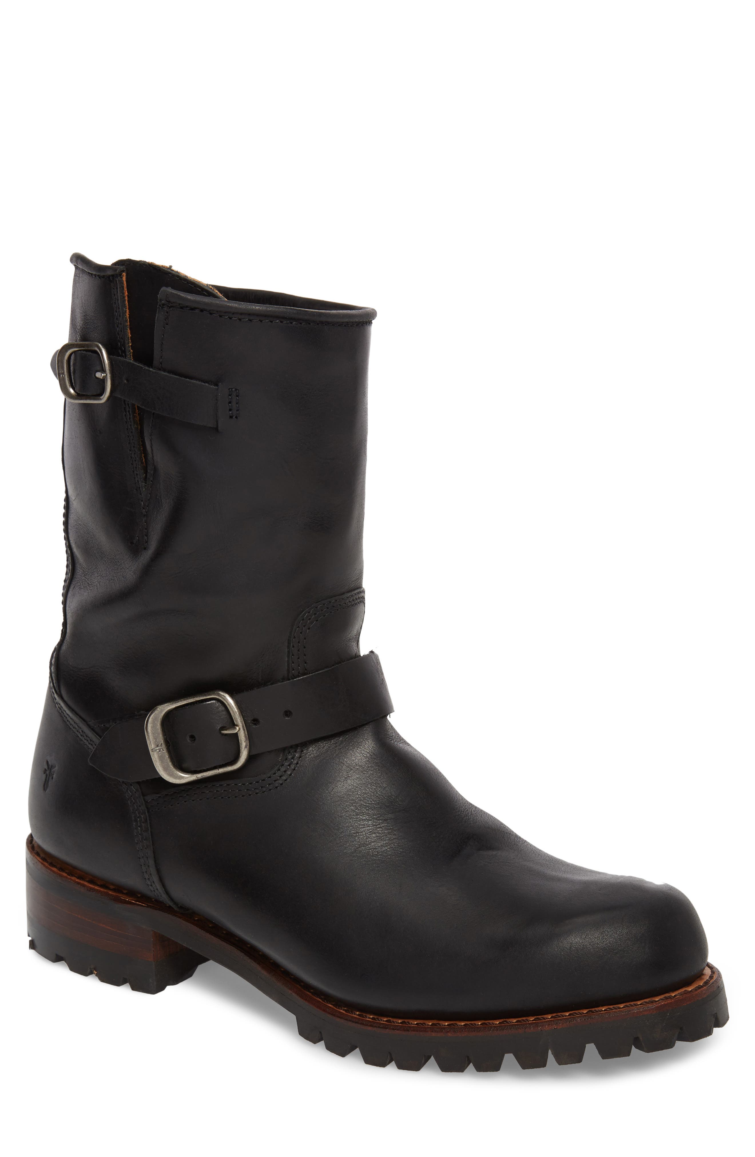 Frye Addison Waterproof Engineer Boot, Main, color, 