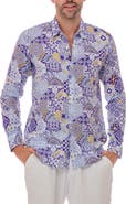 RANEES Turkish Linen Button-Up Shirt