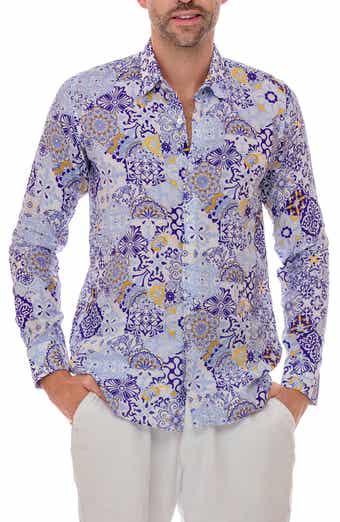 RANEES Turkish Linen Button-Up Shirt