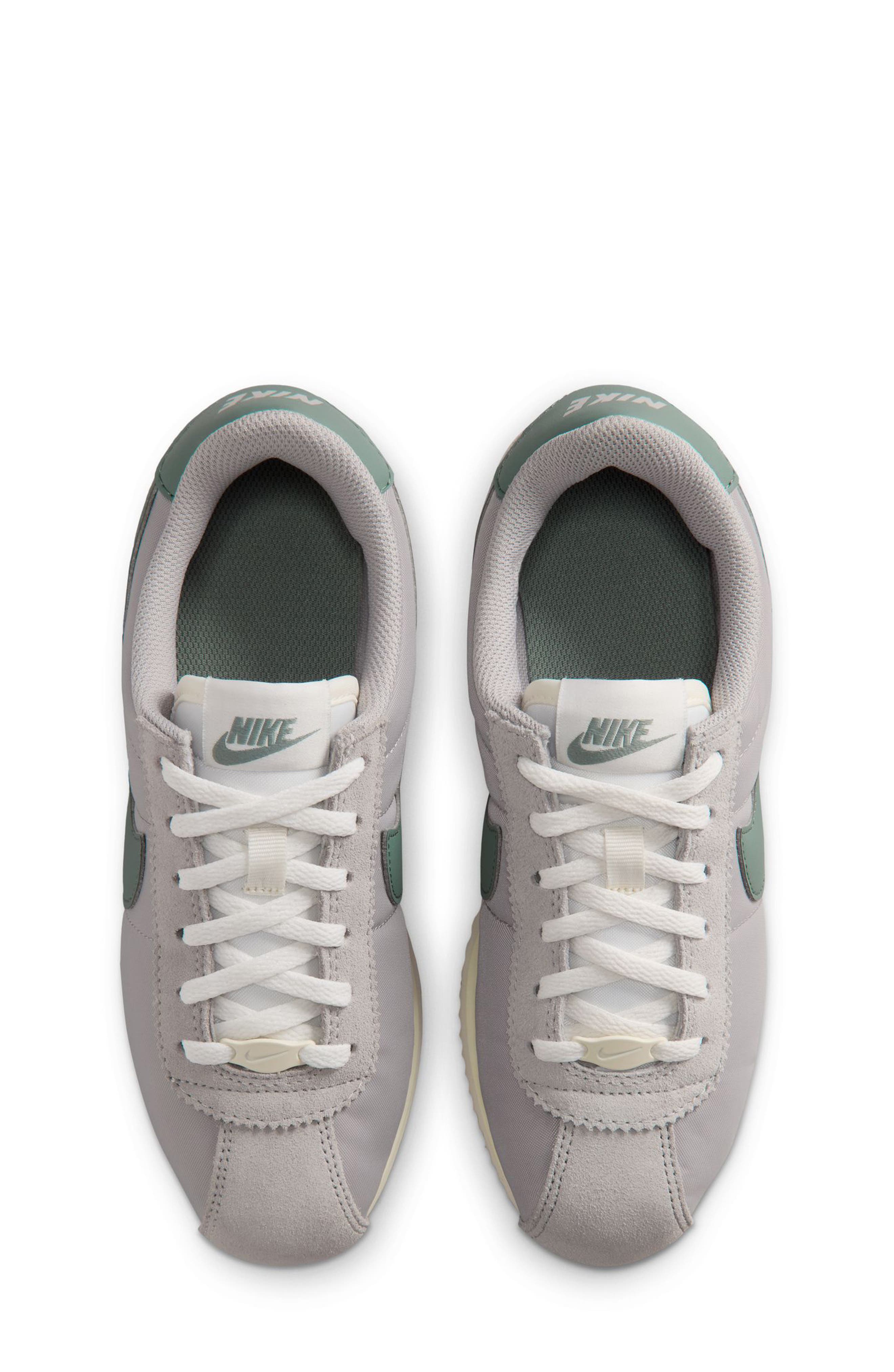 Kids' Cortez Sneaker, Alternate, color, GREY/ CLAY GREEN/ SAIL