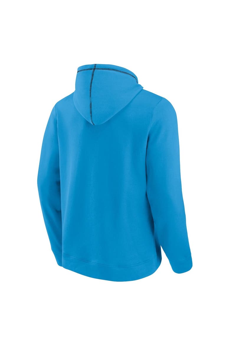 Men's Fanatics Branded Blue Carolina Panthers Tiebreaker Pullover Hoodie, Alternate, color, Blue