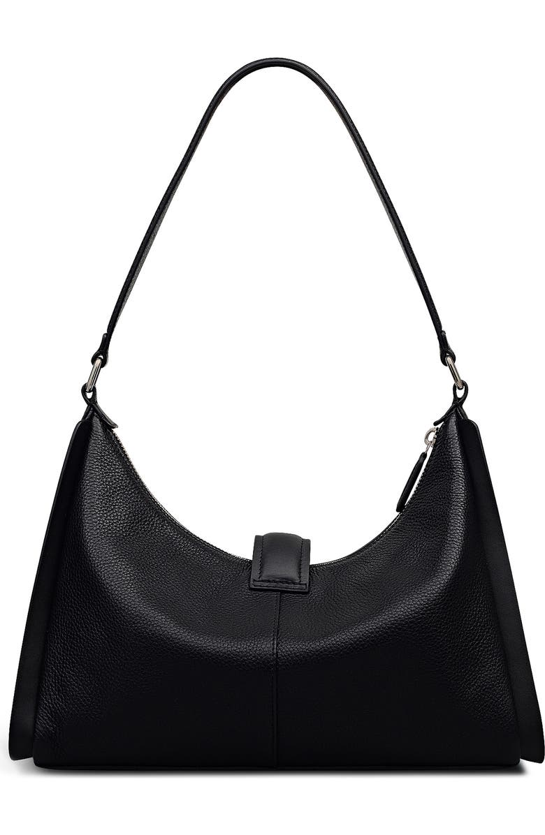 Radley Sloane Mews Medium Shoulder Bag, Alternate, color, Black