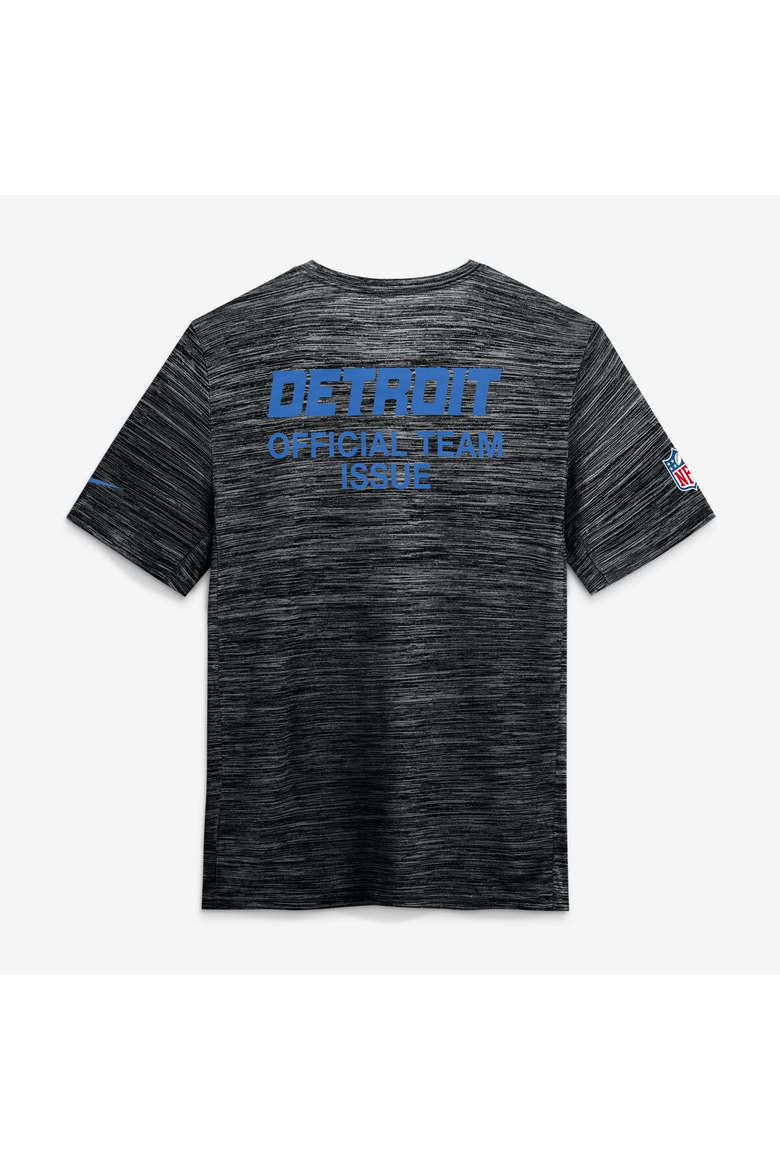 Men's Nike  Black Detroit Lions 2026 Rivalries Collection Sideline Velocity T-Shirt, Alternate, color, Black