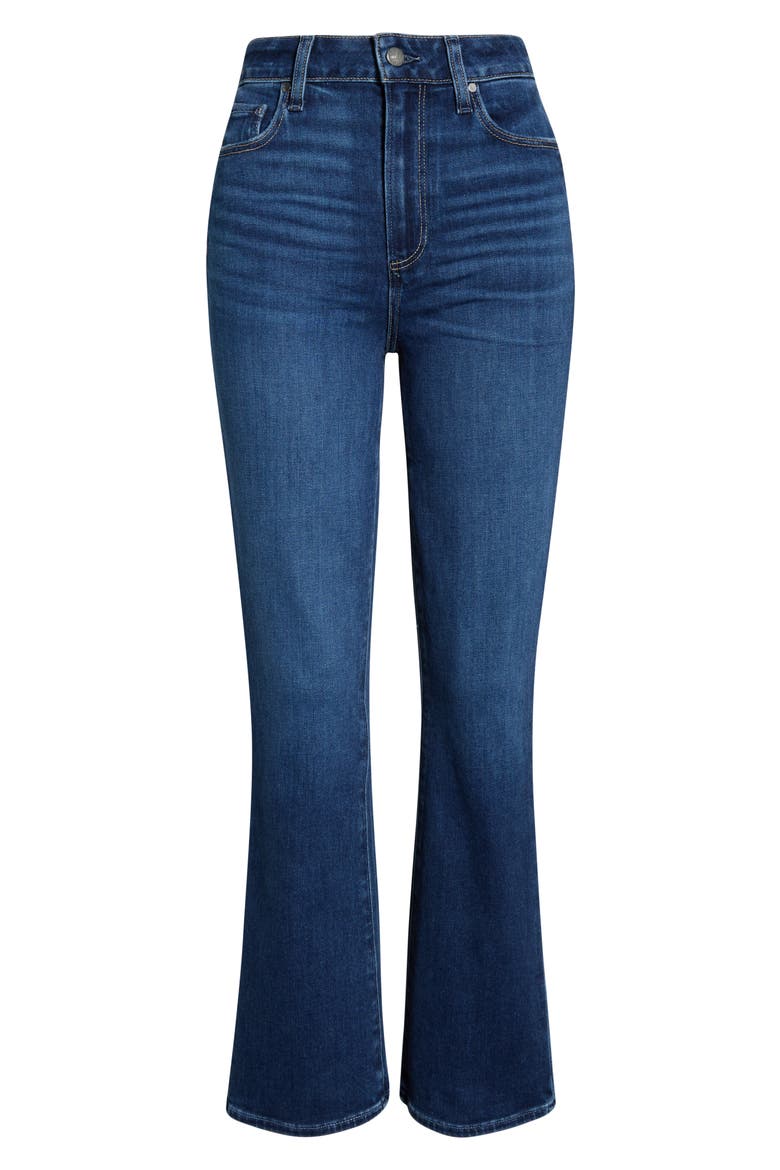 Claudine High Waist Ankle Flare Jeans, Alternate, color, MOONY