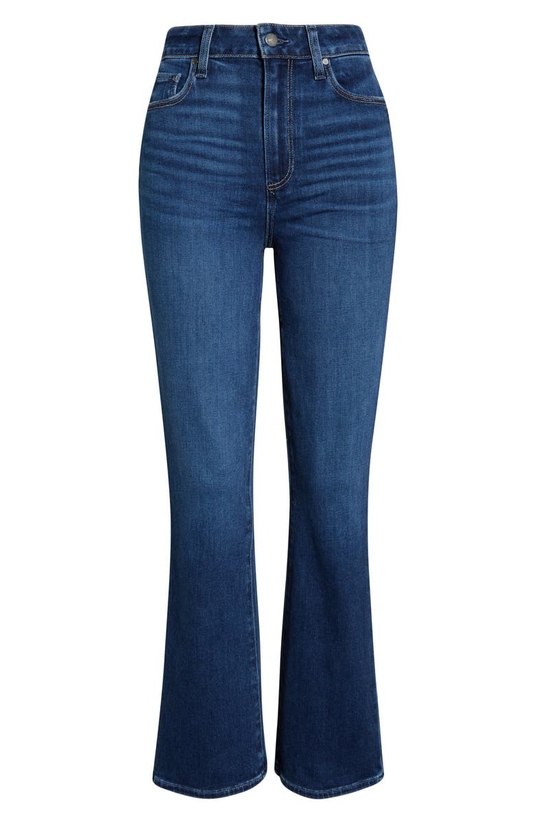 PAIGE Claudine High Waist Ankle Flare Jeans, Alternate, color, Moony